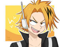 Who are the lurkers in my hero academia? Denki Kaminari Fanart Art By Me Bokunoheroacademia