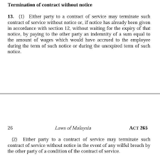 The minimum requirements of of the contract. Employment Malaysia Fotos Facebook