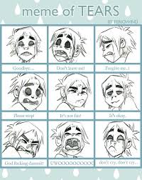 Tears Meme 2d Gorillaz Art Gorillaz Fan Art Gorillaz