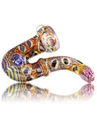 Glass Pipe Dry 'The Many Facets of Jimmy' Chaos Sherlock by Jerry Kell