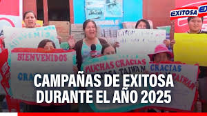 🔴🔵The 20 of the 25th: Radio Exitosa and its commitment to social aid  campaigns - YouTube