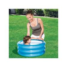 Bestway Piscine Gonflable Enfant Bebe Ronde 3 Boudins Diam 70cm Hx 32cm 2 Couleurs Assorties Pas Cher Achat Vente Piscines Gonflables Rueducommerce