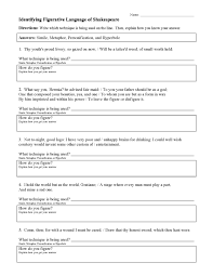 Figurative language may also use elements of other senses, as in hearing with. Figurative Language Worksheets Ereading Worksheets