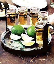Fiesta Six Shot Tequila Set Grados De Alcohol Comida Latina Comida Mexicana