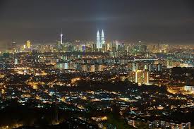 Since early this month, i had one task to do. Skyline Of Kuala Lumpur City At Night View From Jalan Ampang In Kuala Lumpur Malaysia Editorial Image Image Of Asia Jalan 111304555