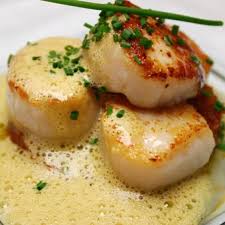 Scallops With Grand Marnier Recipe Scallop Recipes Seafood Recipes Seafood Dishes