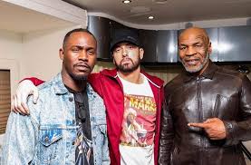 Eminem Fred Frenchy And Mike Tyson In 2020 New Eminem Eminem Eminem Photos