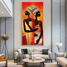 Afrika farben wohnzimmer indeed lately has been sought by users around us, perhaps one of you. Vertikale Dekoration Malerei Moderne Abstrakte Afrika Portrat Olgemalde Auf Leinwand Bild Fur Wohnzimmer Grosse Grosse Handgemachte Oil Painting Paintings On Canvasoil Painting On Canvas Aliexpress