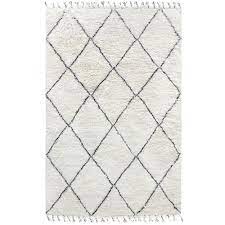 Dank ihrer schlichten farbtöne, die durch ihre kombination einen besonderen kontrast schaffen, sind schwarz weiße teppiche ein wahrer eyecatcher. Hkliving Woll Berber Teppich Schwarz Weiss 200x300 Nunido