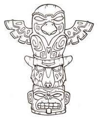 Totem On Pinterest Totem Pole Drawing Native American Totem Native American Totem Poles