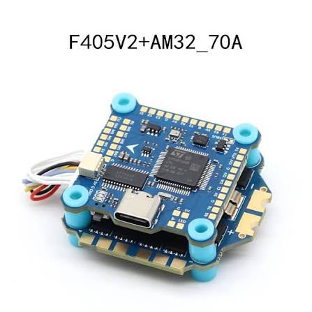 PAURC H743 8S - Conjunto Controladora de Voo e ESC 70A AM32