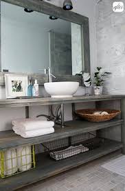 Home Decor Rustic Vintage Industrial Diy Bathroom Vanity Bathrooms Remodel Diy Bathroom