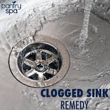 unclog sink drain remedy: unclog drains