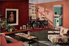 50s Living Room A Wonderful Modern Interior With The Perfect Colonial Touch Retro Interior Design 1950s Decor 1950s Interior