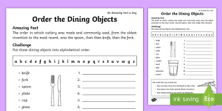 2022 nfl draft cornerbacks the 49ers could target include trent mcduffie, roger mccreary. Dining Objects Alphabetical Order Worksheet Worksheet