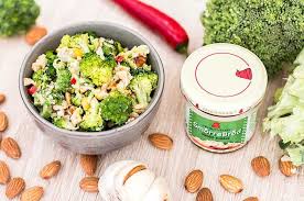 Mandel Brokkoli Salat Wiressengesund Rezept Brokkoli Salate Essen Salat