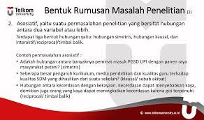 Contoh rumusan masalah merupakan kumpulan kalimat berupa pertanyaan mengenai suatu topik tertentu dan terkait variabel terikat serta bebas. Rumusan Masalah Adalah