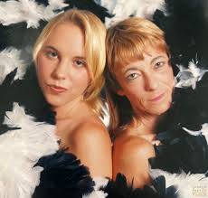 My mom and I did “mother/daughter” glamour shots at a local motel in a  janky hotel room in the late 90s. The photographer thought it would be a  lovely idea to have