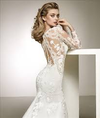 Pin di oksana su svadba nel 2020 vestiti da sposa incredibili. Abito Sposa A Sirena Di Pizzo Con Maniche E Decollete Effetto Tatoo Mod Damaris Linea Pronovias Favole Abiti Da Sposa E Da Cerimonia Con Sartoria