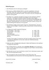 Zu beginn eines mietverhältnisses hat der vermieter das recht, eine kaution von bis zu drei nettomonatsmieten zu verlangen. Http Www Fast Deko De Images Mietvertrag Pdf