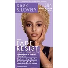 The main reason for choosing dark ash blonde hair dye or just about any ash hair color is that you do not like the golden colors such as orange and yellow. Softsheen Carson Dark And Lovely Fade Resist Rich Conditioning Hair Color Permanent Hair Dye 384 Light Golden Blonde Walmart Com Walmart Com