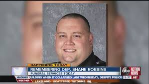 Funeral today for Dep. Shane Robbins