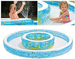 Intex Wishing Well Piscine Hors Sol Pour Enfant 2 Ans O 279 X 36 Cm Amazon Fr Jeux Et Jouets