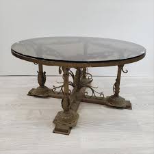 It makes the perfect perch for. Bid Now A French Provincial Wrought Iron Coffee Table Invalid Date Aest