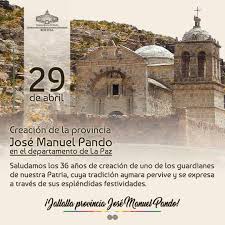 Vicepresidencia de Bolivia в X: „La @VPEP_Bol, saluda a la provincia José Manuel  Pando por sus 36 años de creación. #EstamosSaliendoAdelante #VivirBien  https://t.co/5y9W3oE6VZ“