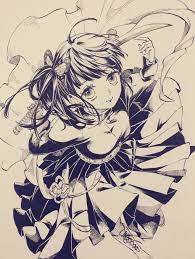 遅刻だし過去絵だけど カナヲちゃ 5月7日は栗花落カナヲの日 プロダクトスケッチ マンガのデッサン 竜 イラスト