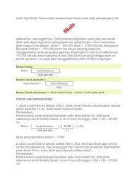 Maybe you would like to learn more about one of these? Contoh Soal Skala Pdf