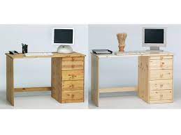 Schreibtisch mit 4 schubladen 110x50x74 cm massivholz kiefer. Steens Kent Schreibtisch Kiefer Massiv Lidl De