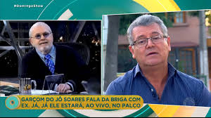 Jô soares e as capas do primeiro e do segundo volume de sua 'autobiografia desautorizada'. Ex Garcom De Jo Soares Manda Recado Para O Apresentador Recordtv R7 Domingo Show Com Geraldo Luis