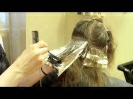 You can go as light or dark with your hair color as you like. Two Tone Hair Color Blonde On Brown Hair Tutorial Youtube