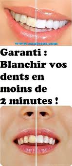 Garanti Blanchir Vos Dents En Moins De 2 Minutes Oral Health Oral Health