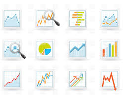 Statistics And Analytics Icons With Charts And Diagrams 6351 Business Finance Download Royalty Free Vecto Free Vector Clipart Vector Clipart Vector Artwork