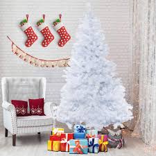 Enjoy free shipping on most stuff, even big stuff. Bocca 7 Ft Christmas Artificial Pine Tree Full Branches Strong Iron Stand Indoor Outdoor White 7ft Buy Online In Guam At Guam Desertcart Com Productid 86730361