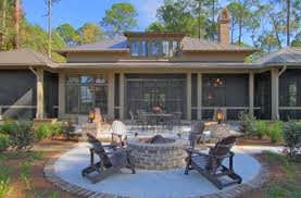 There are many options for adding a cozy gathering place to your outdoor living space, and classic brick and concrete fire pits rank high among them. 24 Brick Fire Pits And The Homes And Gardens That Surround Them