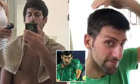Novak djokovic funniest moments in 2018 (hd). Novak Djokovic Trusts Wife Jelena With His Haircut And Seems Pleased With The End Result Daily Mail Online