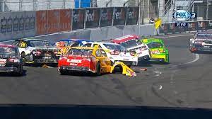 2004 (2007 under nascar sanctioning). Nascar Peak Mexico Series 2018 Autodromo Hermanos Rodriguez Start Pile Up Youtube