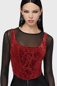 Crimson Bloodlust Corset ‐ KILLSTAR