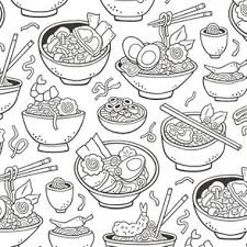 Download and print these noodles coloring pages for free. Coloring Pages 25 Designs By Caja Design