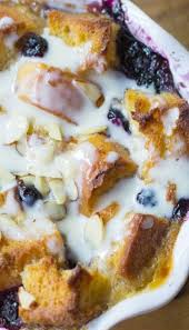 Blueberry White Chocolate Bread Pudding With Amaretto Cream Sauce Spicy Southern Kitchen Recipe In 2020 White Chocolate Bread Pudding Chocolate Bread Pudding Bread Pudding