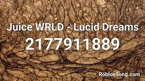 Our roblox music id codes offer the most popular juice wrld songs to listen to across the entire roblox platform. Juice Wrld Lucid Dreams Roblox Id Roblox Music Codes