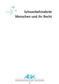 Steuerlich berücksichtigt werden sämtliche kosten, welche ihnen im steuerjahr in rechnung gestellt und nicht von der krankenkasse oder. Schwerbehinderte Menschen Und Ihr Recht Behindertenbeirat