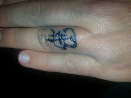 My Ring Finger Tattoo It Is A Letter B Ring Finger Tattoo Ring Finger Tattoos B Letter Tattoo