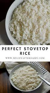 How To Cook Rice My Life After Dairy Recipe How To Cook Rice Cook Rice On Stove Rice On The Stove