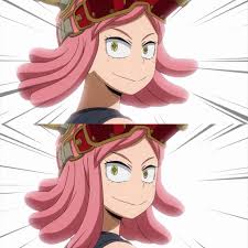 Her quirk is zoom, which allows her to see clearly up to five kilometers away.now tha. Hatsume Mei Boku No Hero Academia Boku No Hero Academia Anime Hero