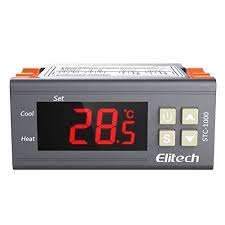 Elitech Stc 1000 110v Digital Temperature Controller Centigrade Thermostat W Sensor 2 Relays Review Temperature Control Thermostat Sensor
