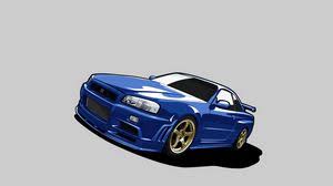 1920x1080 paul walker, fast and furious, furious 7, nissan skyline gt r r34 wallpapers hd / desktop and mobile backgrounds. Download Wallpaper 1920x1080 Nissan Skyline Gtr Drift R34 Full Hd Hdtv Fhd 1080p Hd Background